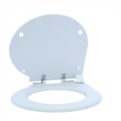 Tampa de sanita VALADARES ASSIMETRICA Branco Fosco Feito Para Medir