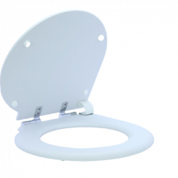 Tampa de sanita VALADARES ASSIMETRICA Branco Fosco Feito Para Medir