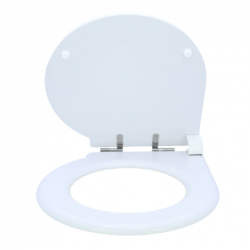 Tampa de sanita VALADARES ASSIMETRICA Branco Feito Para Medir