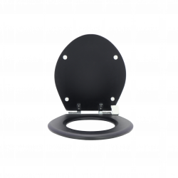 Tampa de sanita VALADARES EUROPA PLUS Preto Fosco Feito Para Medir