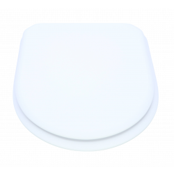 Tampa de sanita VALADARES NAUTILUS Branco Fosco Feito Para Medir