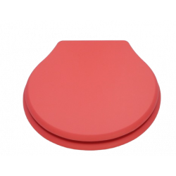 Tampa de sanita VALADARES NEOCLASICA Vermelho queda macia Feito Para Medir