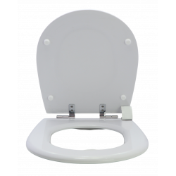 Tampa de sanita VALADARES ELEGANCE Branco Feito Queda Macia Para Medir